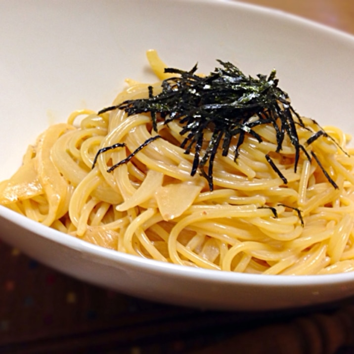 簡単！食べやすい！粒ウニのパスタ☆